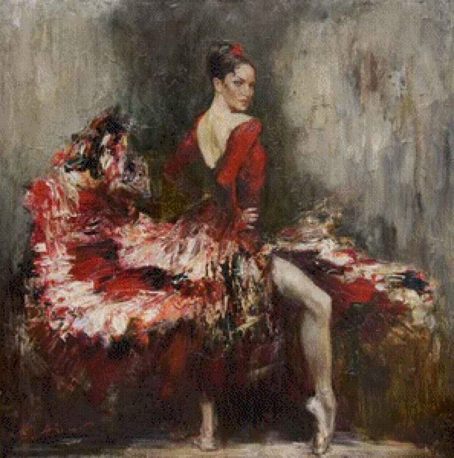 фламенко - танец, танцоыщица - предпросмотр