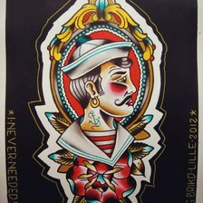 Схема вышивки «/»