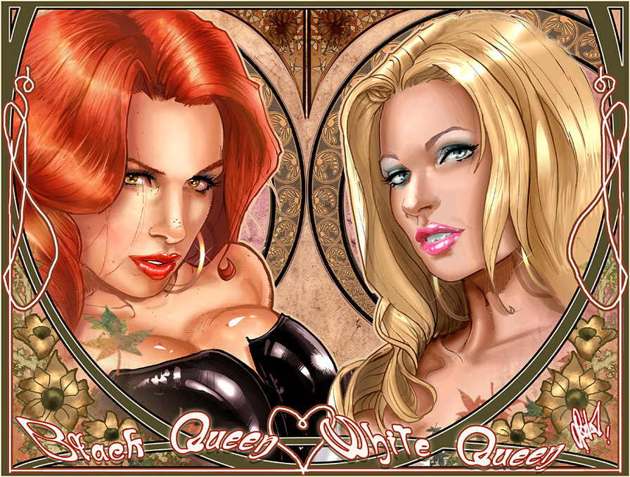 Добро и зло - фэнтези, девушка, красавица - оригинал