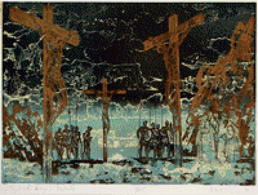 голгофа - распятие, голгофа. - предпросмотр