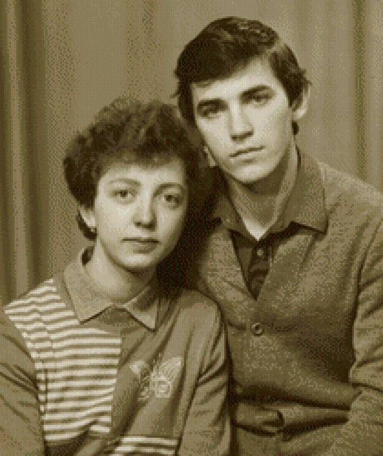 Портрет родителей - лица, портрет, мама, папа, родители, люди - предпросмотр