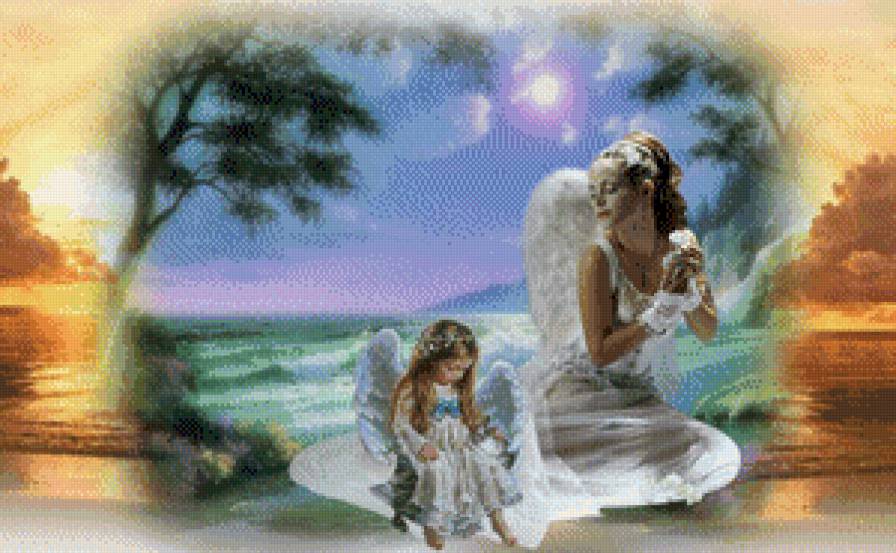 серия "ангелы" - ангелы - предпросмотр