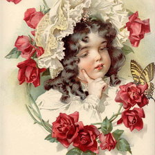 Схема вышивки «Из цикла дети»