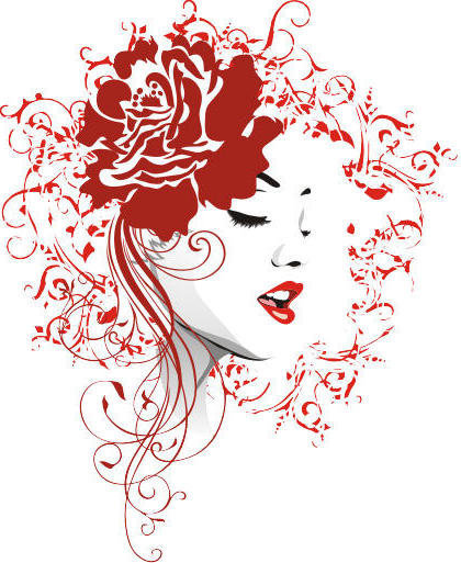 Девушка - девушка, образ, монохром - оригинал