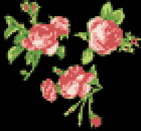 Розы Микро 2 - розы букетик цветы - предпросмотр