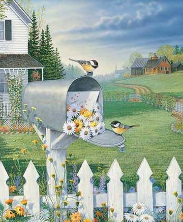 летний пейзаж - оригинал