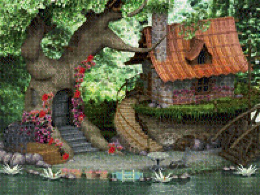 фолшебный домик - предпросмотр