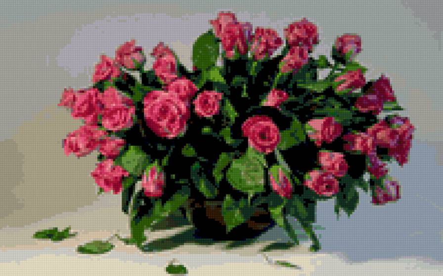 Роза - роза ваза - предпросмотр