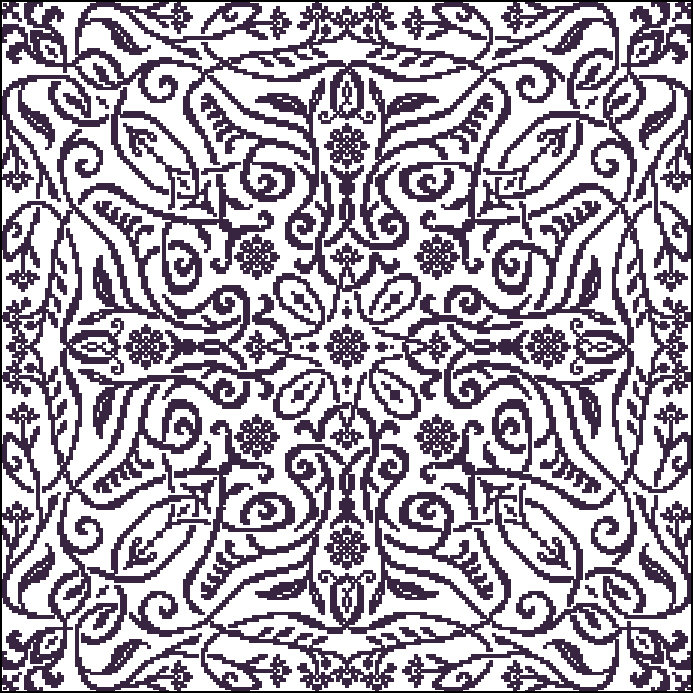 узор - подушка - оригинал