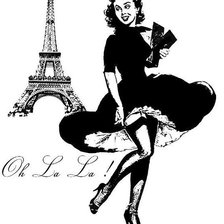 Схема вышивки «О ля-ля!!!»