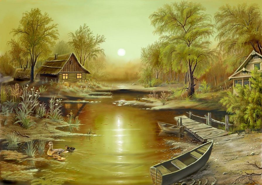 Деревня - пророда - оригинал