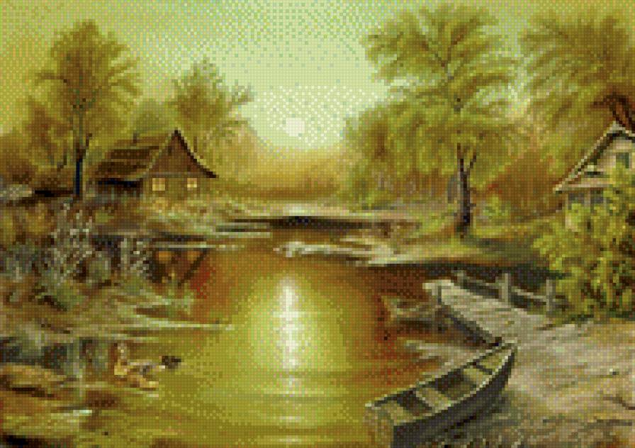 Деревня - пророда - предпросмотр