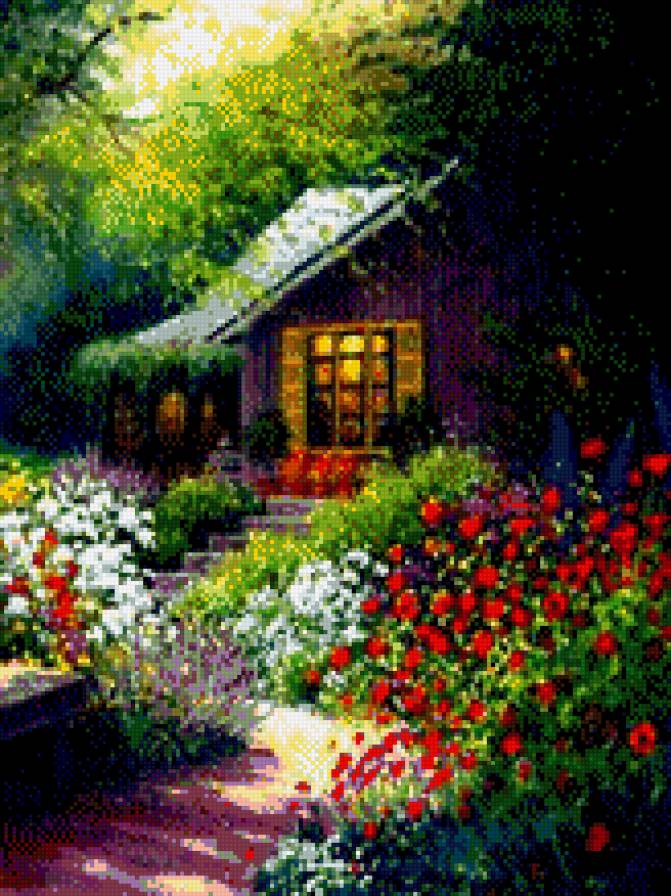 Мечта - дом, природа, сад - предпросмотр