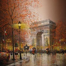 Схема вышивки «Осень»