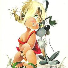 Схема вышивки «милашки»