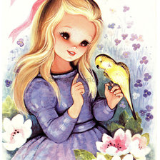 Схема вышивки «девочка»