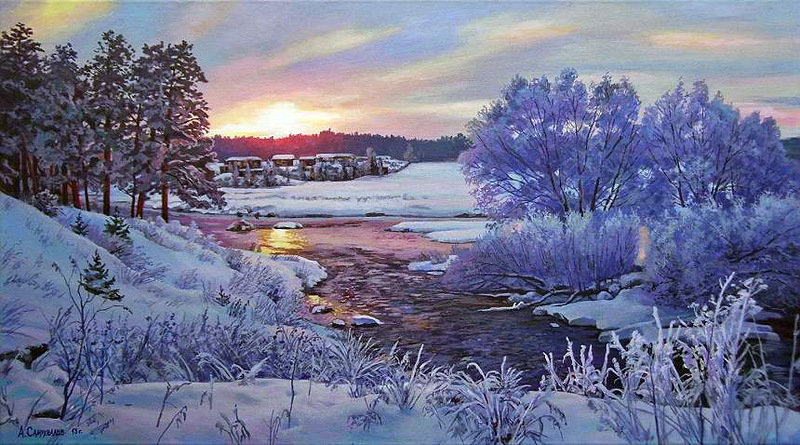 Зима - снег, зима - оригинал