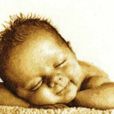 Схема вышивки «малышок спит»