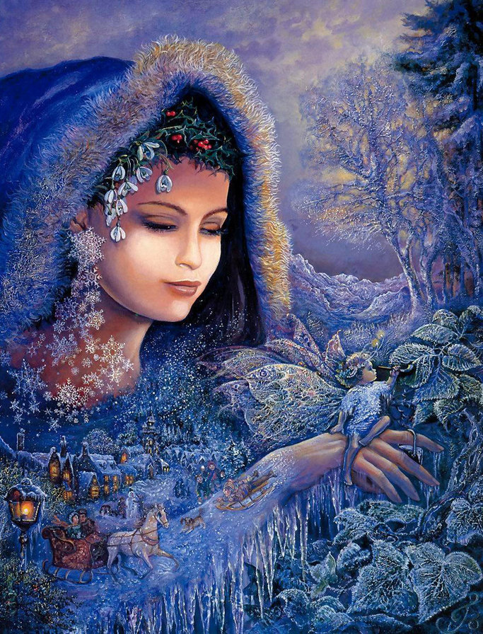 В зимнем саду - оригинал