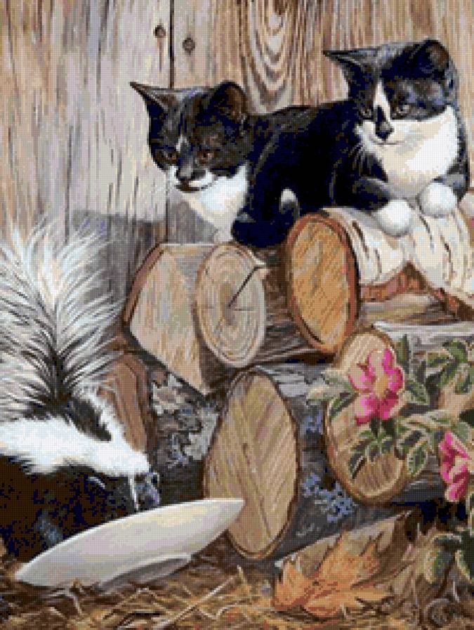 незванный гость - котики - предпросмотр