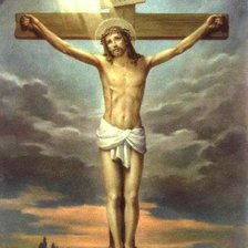 Схема вышивки «Христос на кресте»