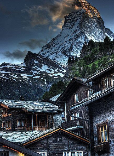 дом в горах - оригинал