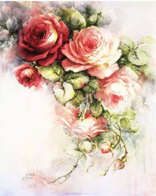 Розы Букет - лето, розы, цветы, природа - оригинал