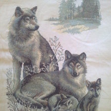 Оригинал схемы вышивки «вовки» (№608478)