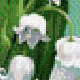 Предпросмотр схемы вышивки «ландыш» (№608839)