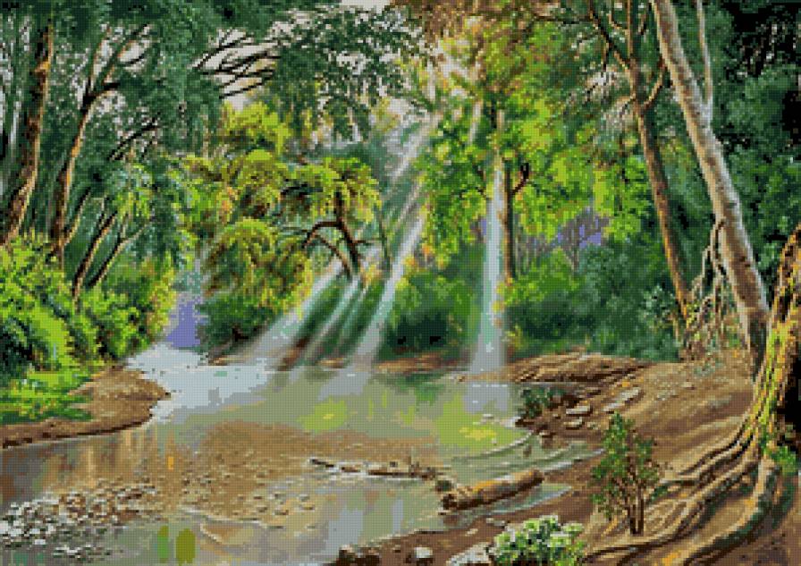 тайна - в.цыганов, пейзаж - предпросмотр