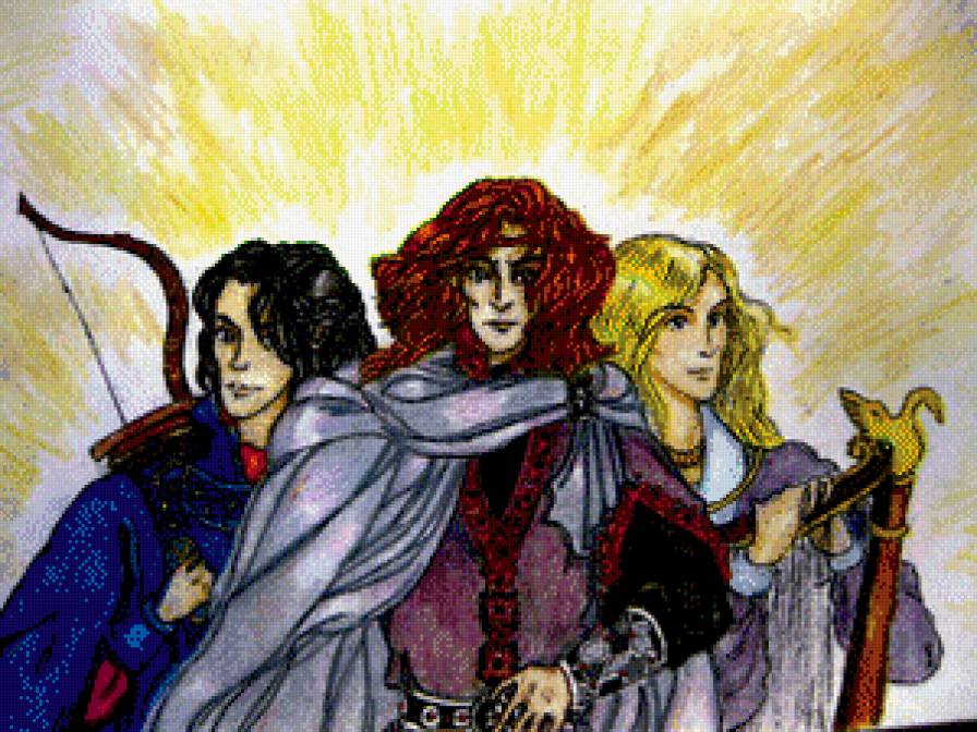 Нолдор - эльфы, фентэзи - предпросмотр