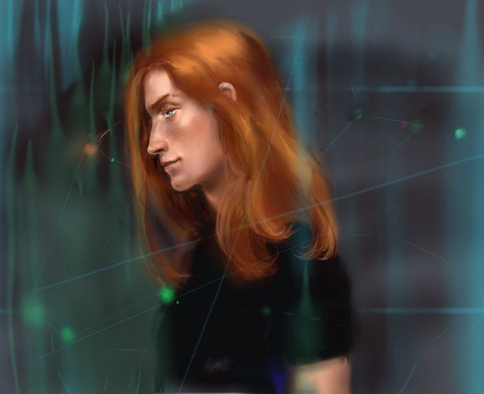 Дэн - иллюстрации, фантастика - оригинал