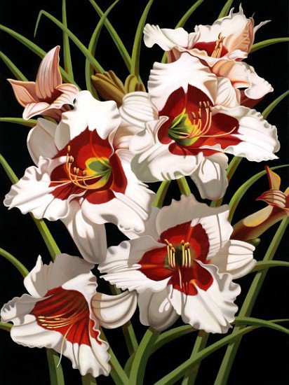 цветы - картина цветы - оригинал