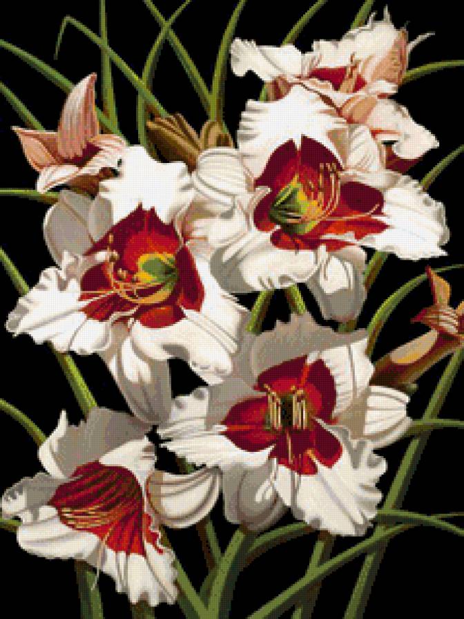 цветы - картина цветы - предпросмотр