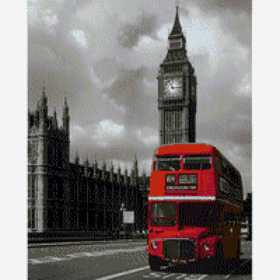 London bus - предпросмотр