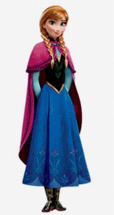 Анна в плаще - диснеевские принцессы, анна, холодное сердце, анна в плаще - предпросмотр