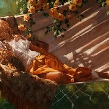 Схема вышивки «Женственность от Ричарда Джонсона-3»