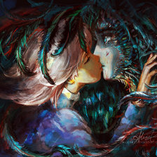 Схема вышивки «Ходячий замок Хаула»