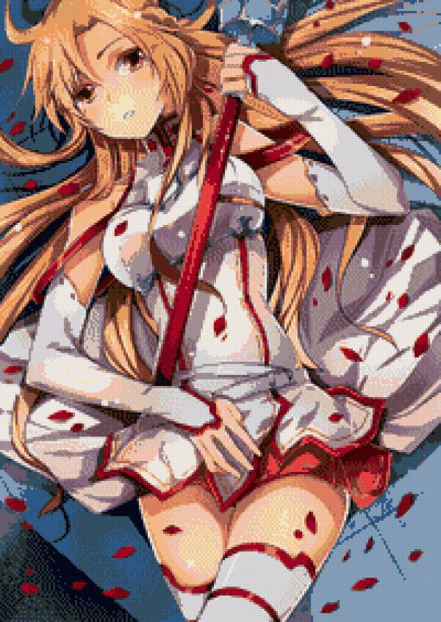 Асуна - sao, аниме, sword art online, сао, асуна - предпросмотр