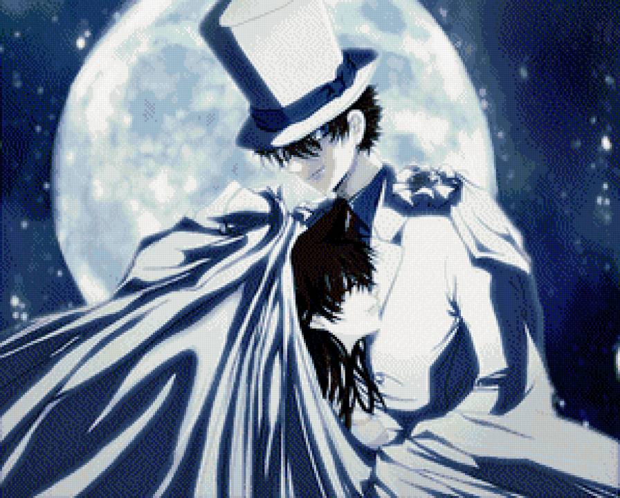 Кайто Кид - детектив конан, аниме, кид - предпросмотр