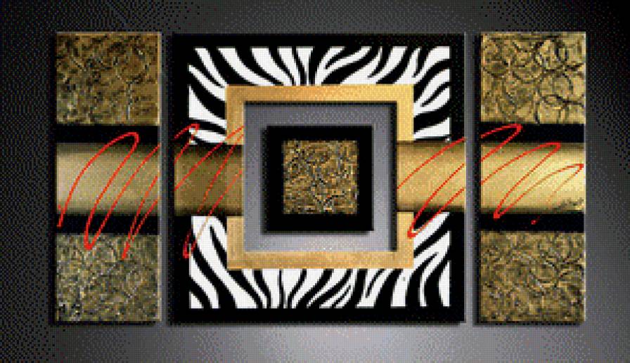 триптих африка - предпросмотр