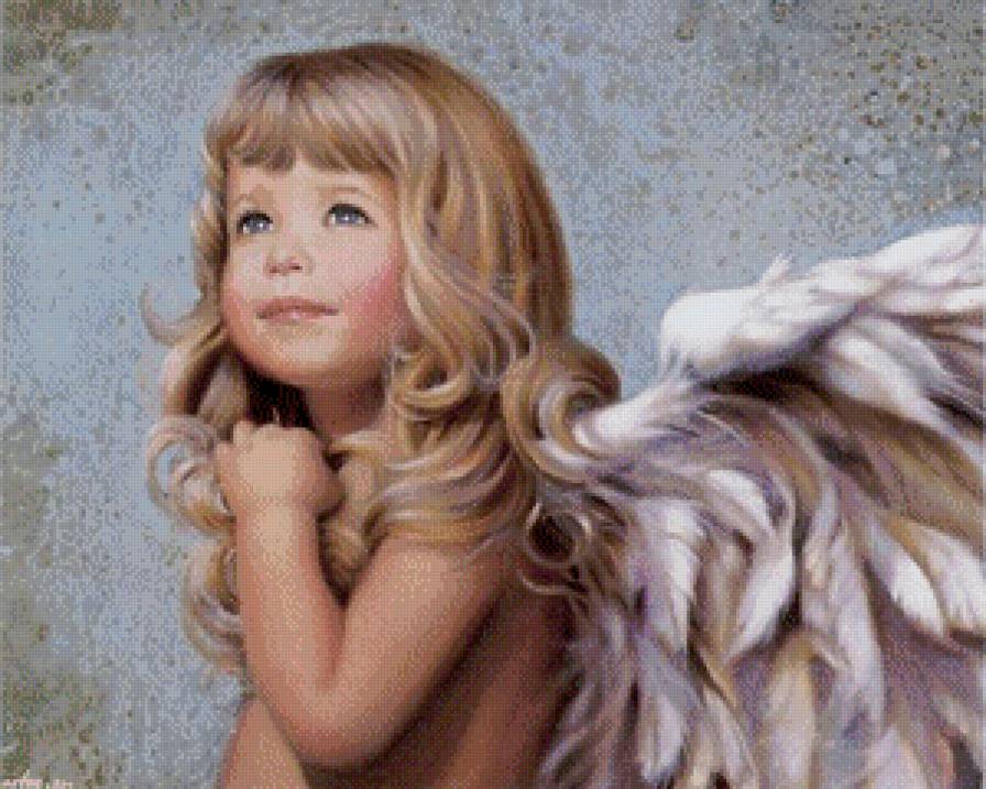 Прелестный маленький ангел - дети - предпросмотр