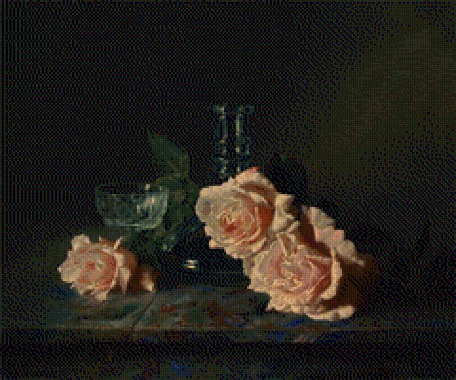 Aleksej Antonow - roze w malarstwie - предпросмотр