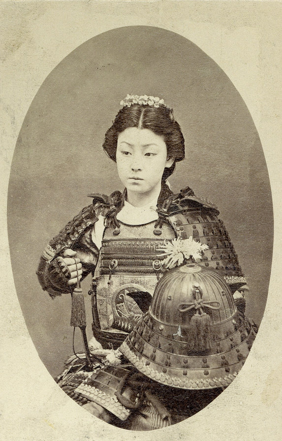 Девушка самурай - япония, самурай, девушка, восток, воин - оригинал