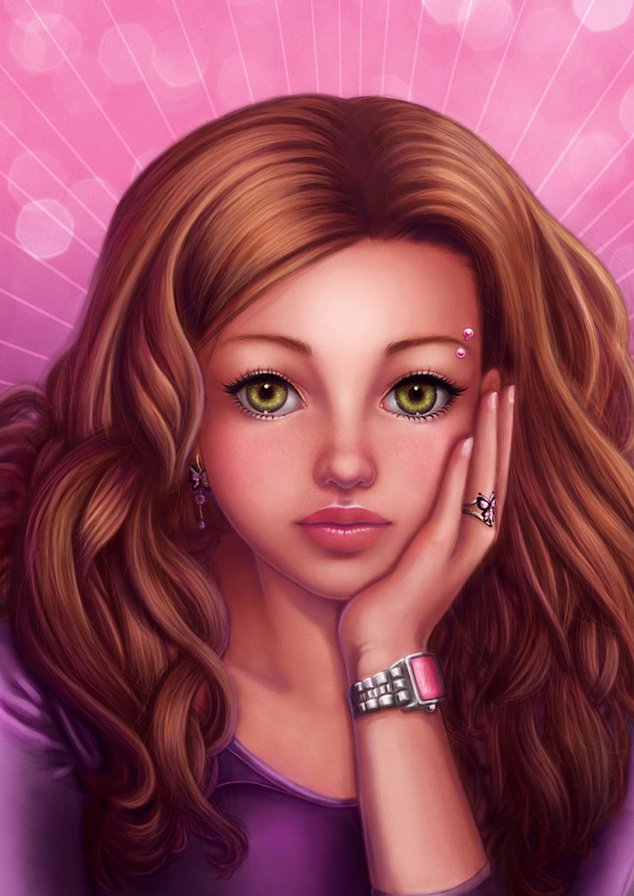 Девушка - красавица, девушка - оригинал