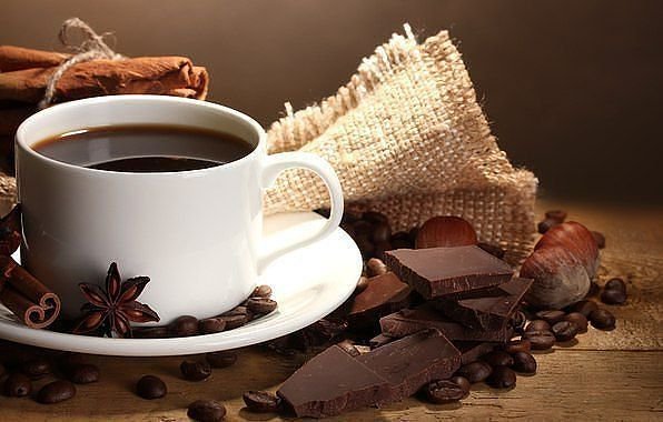 Кофе - чашка, какао, кофе - оригинал
