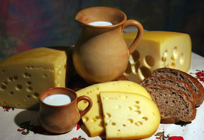 №612499 - натюрморт, сыр - оригинал