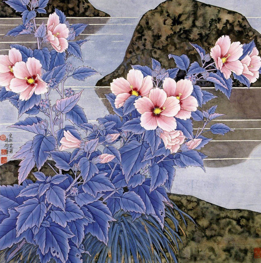 Восточная живопись - оригинал