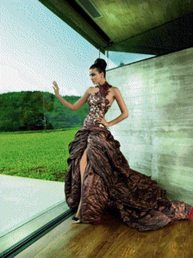 Мода - она, девушка - предпросмотр