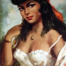 Схема вышивки «кармен»